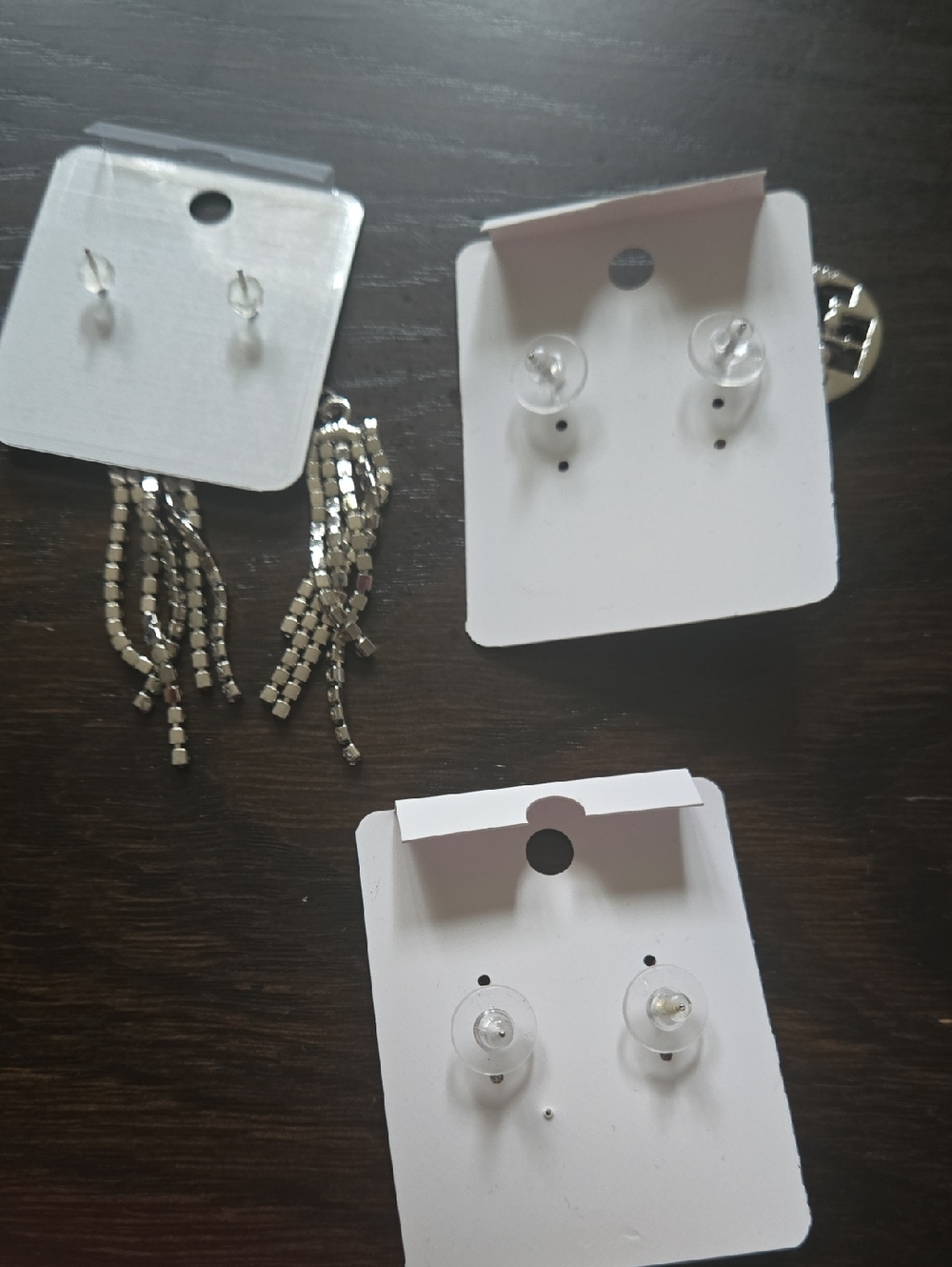Fashion Jewerly Logos -3 Pairs Earrings - Picture 5 of 8
